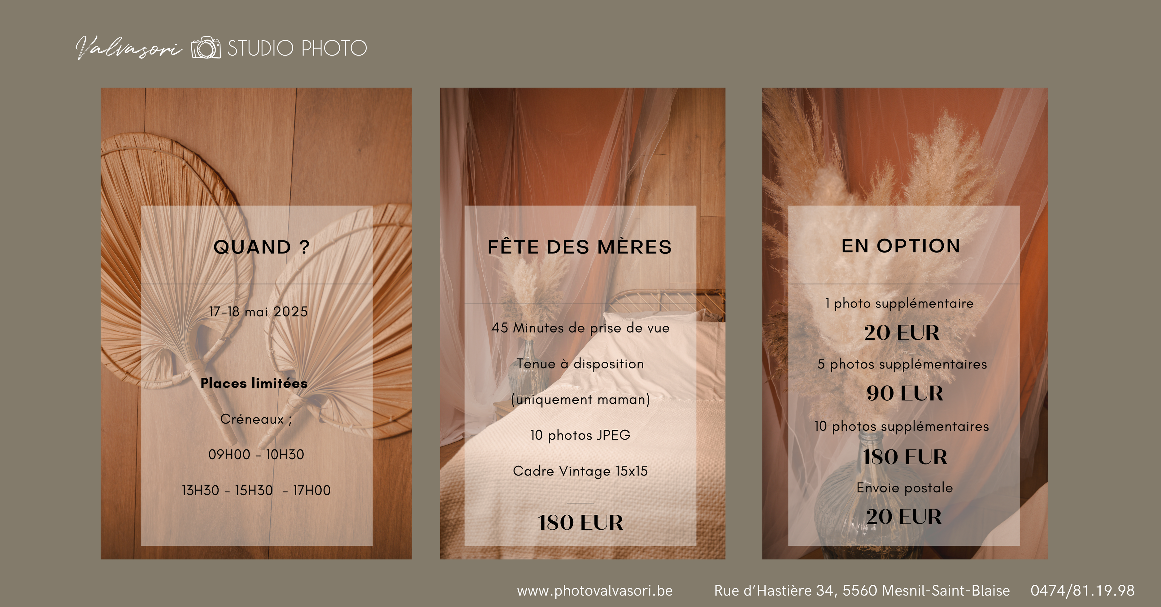 Green Light Brown Pricing Guide Photo Studio Facebook Ad